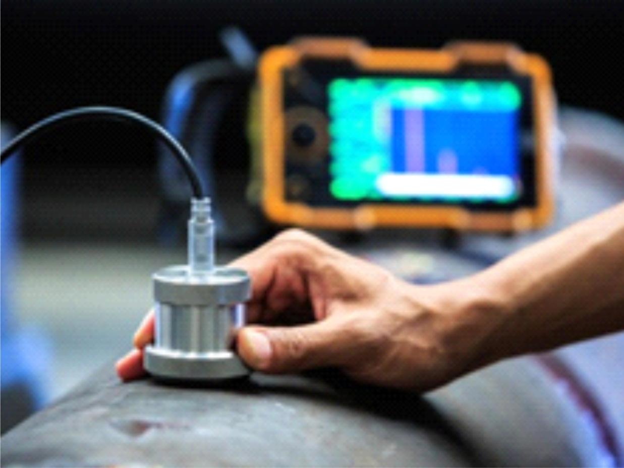 This method can detect surface, sub-surface, internal, and dimensional defects