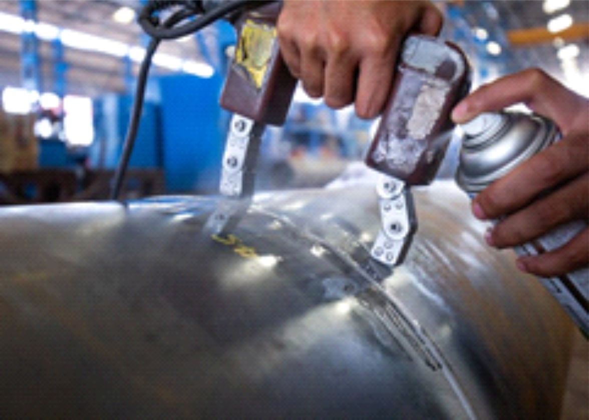 MPI is one of the most commonly used forms of NDT